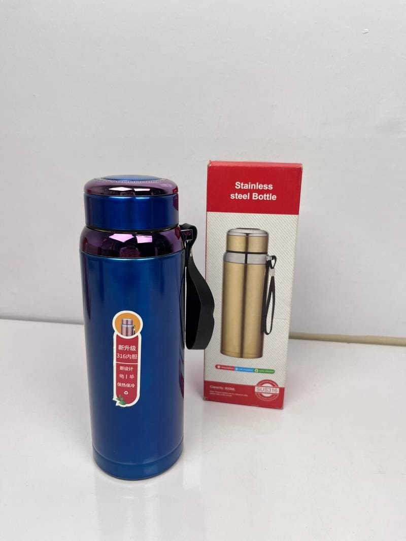 Yatai Stainless Steel Vacuum Insulated Water Bottle, Blue, (YT.7071) 0001247